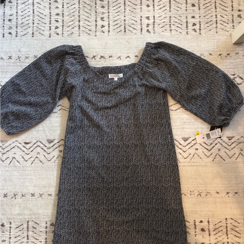 Robbie Bee Black and White womans dress
